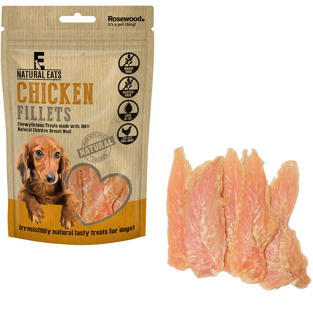 Rosewood Dog Natural Chicken High Quality Healthy Fillets One Size