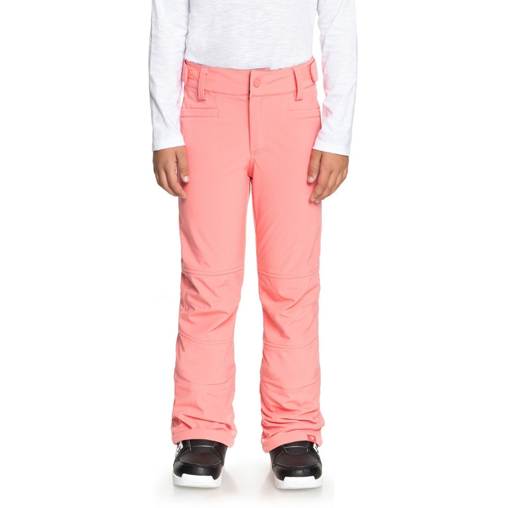 Roxy Girls Creek Pt Softshell Ski Snow Pants Trousers 14 - Waist 26.5 (67.5cm)