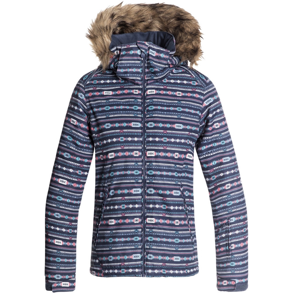 Roxy Girls Jet Snow Waterproof Insulated Ski Coat Jacket 10 - Chest 28 (71.5cm)