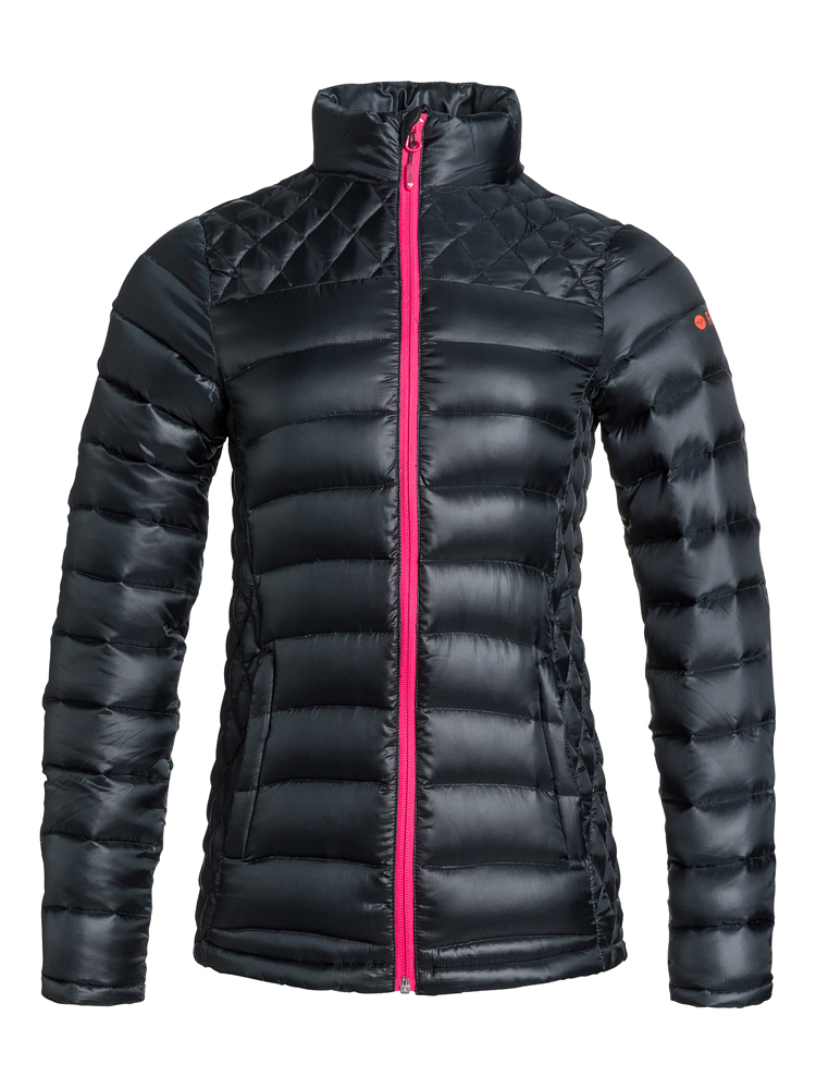 Roxy Ladies Light Up Waterproof Insulated Packable Ski Jacket  Black
