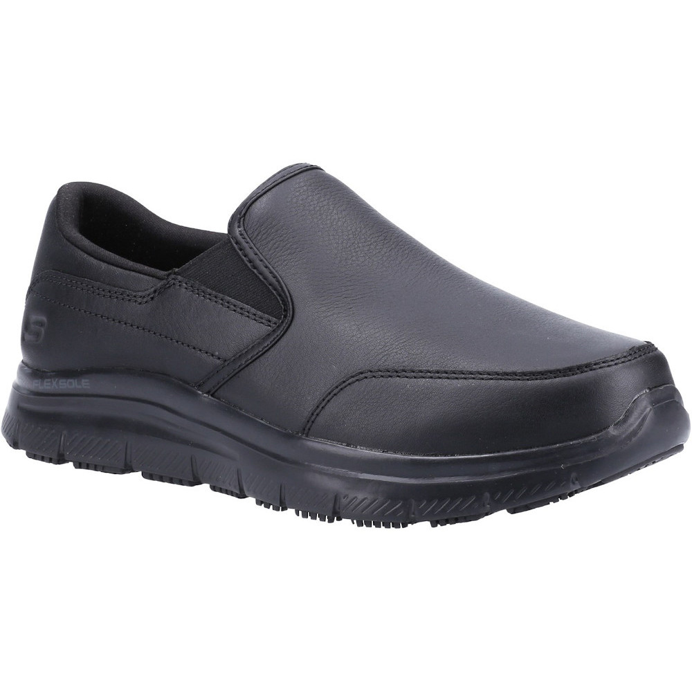Skechers Mens Bronwood Wide Slip Resistant Occupational Shoe Uk Size 10 (eu 45)