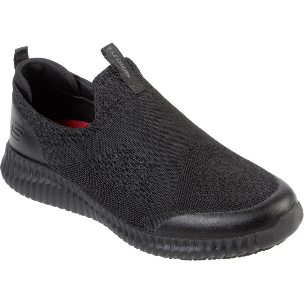Skechers Mens Cessnock Colleton Slip Resistant Shoes Uk Size 8 (eu 42)