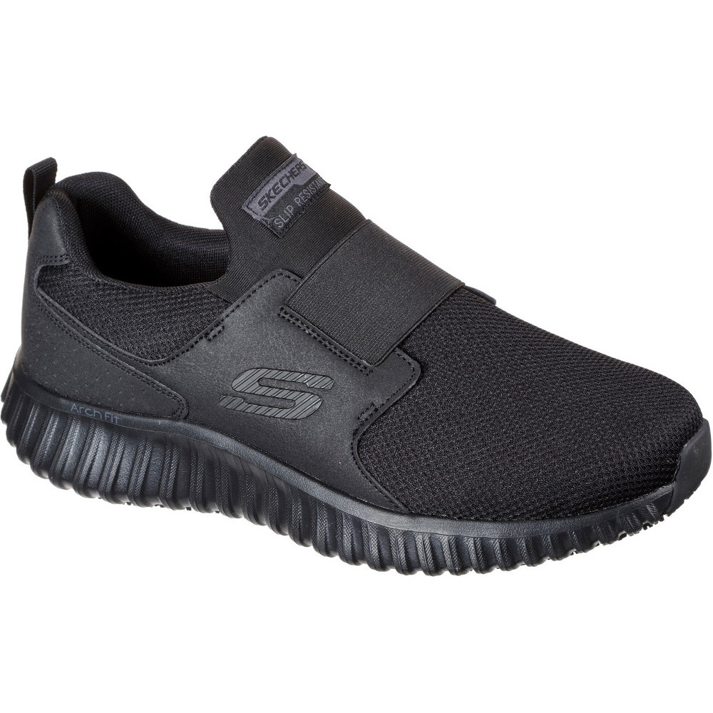 Skechers Mens Cicades Slip Resistant Occupational Shoes Uk Size 10 (eu 45)