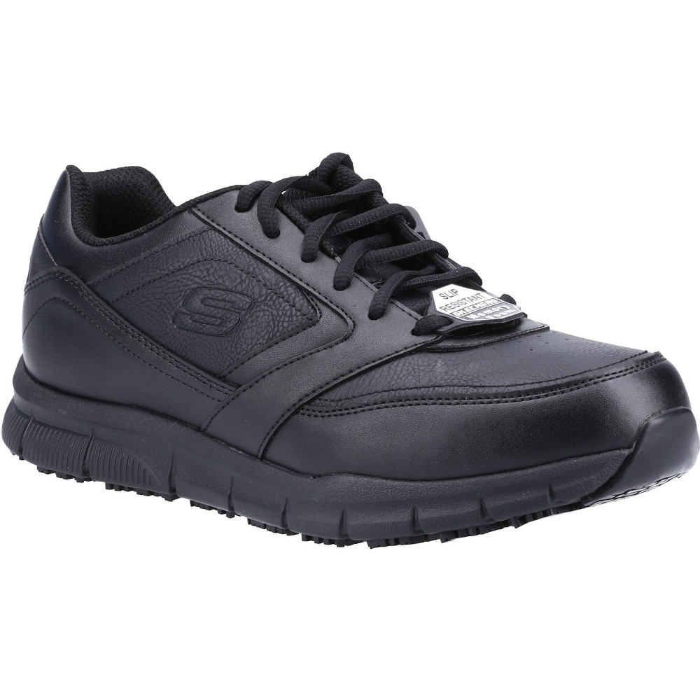 Skechers Mens Nampa Slip Resistant Occupational Safety Shoes Uk Size 10 (eu 45)