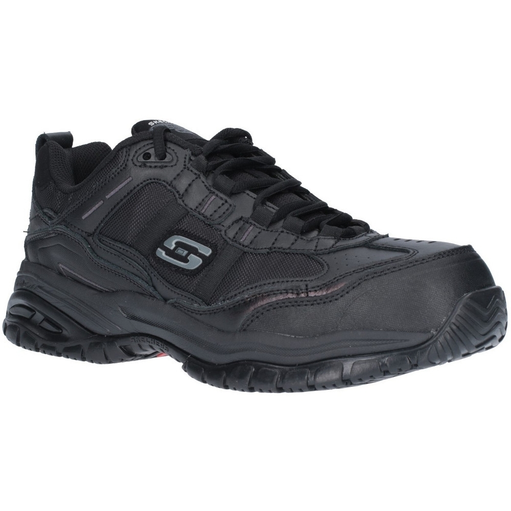 Skechers Mens Soft Stride Relaxed Fit Laced Safety Shoes Uk Size 12 (eu 47)