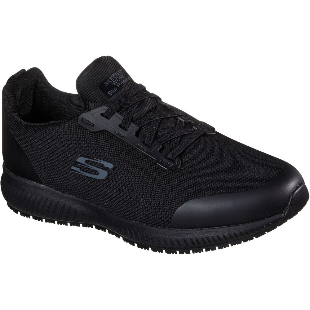 Skechers Mens Squad Slip Resistant Myton Occupational Shoes Uk Size 10 (eu 45)
