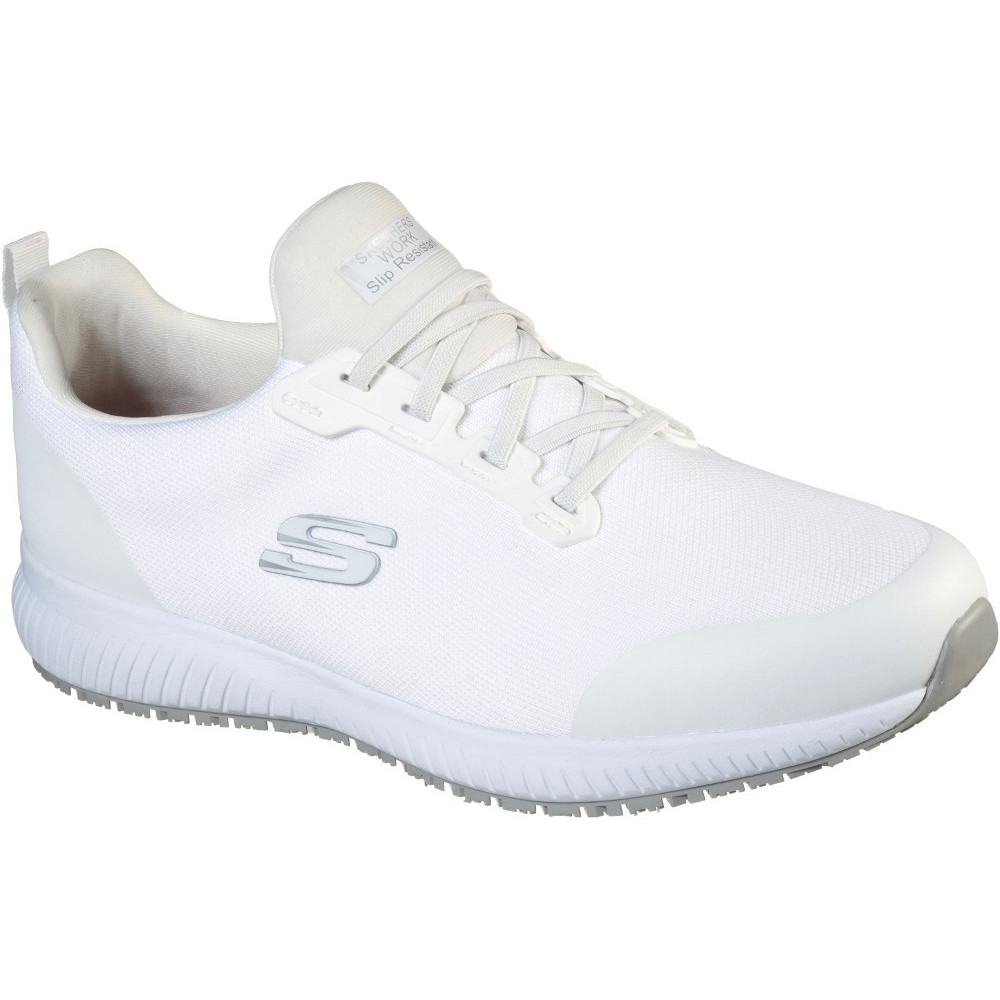 Skechers Mens Squad Slip Resistant Myton Occupational Shoes Uk Size 8 (eu 42)