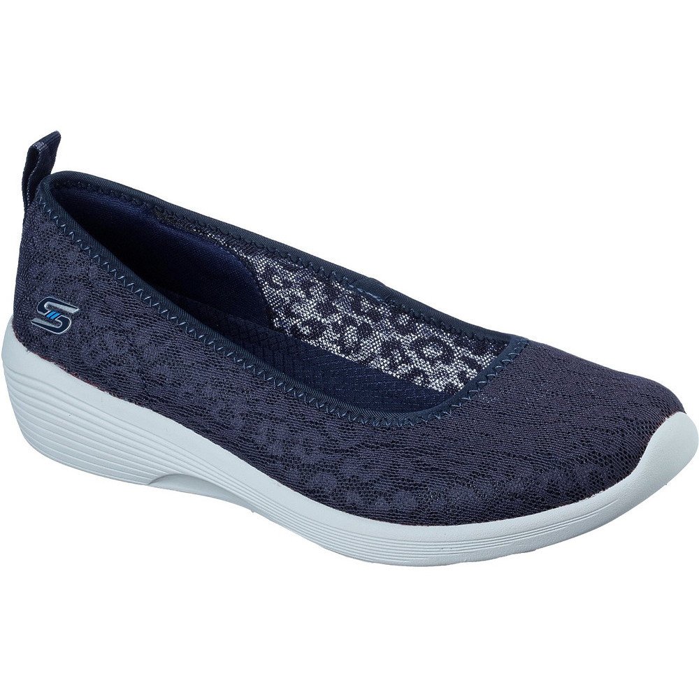Skechers Womens Arya Wild Insight Slip On Memory Foam Shoes Uk Size 8 (eu 41)