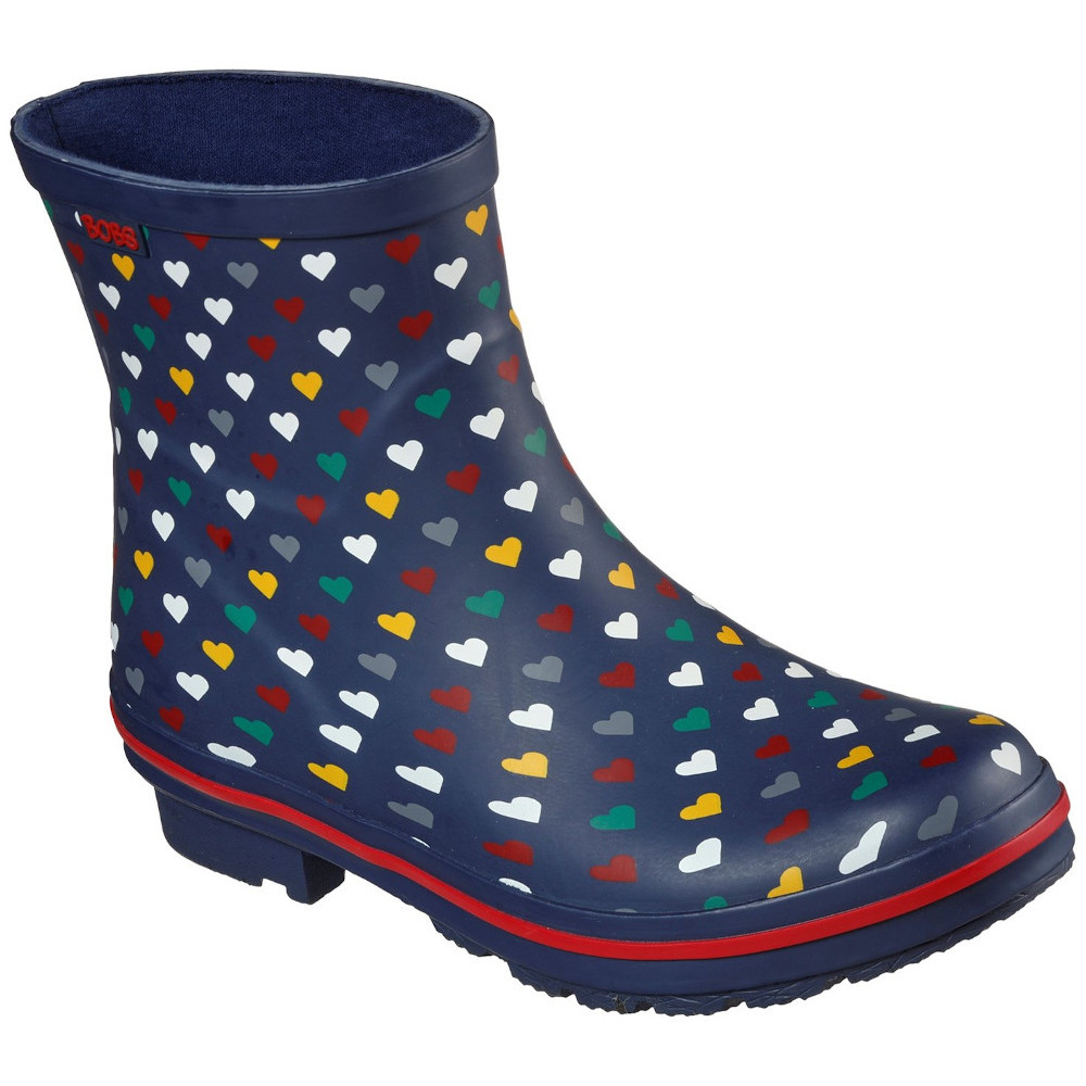 Skechers Womens Bobs Rain Check Love Splash Wellington Boots Uk Size 3 (eu 36)