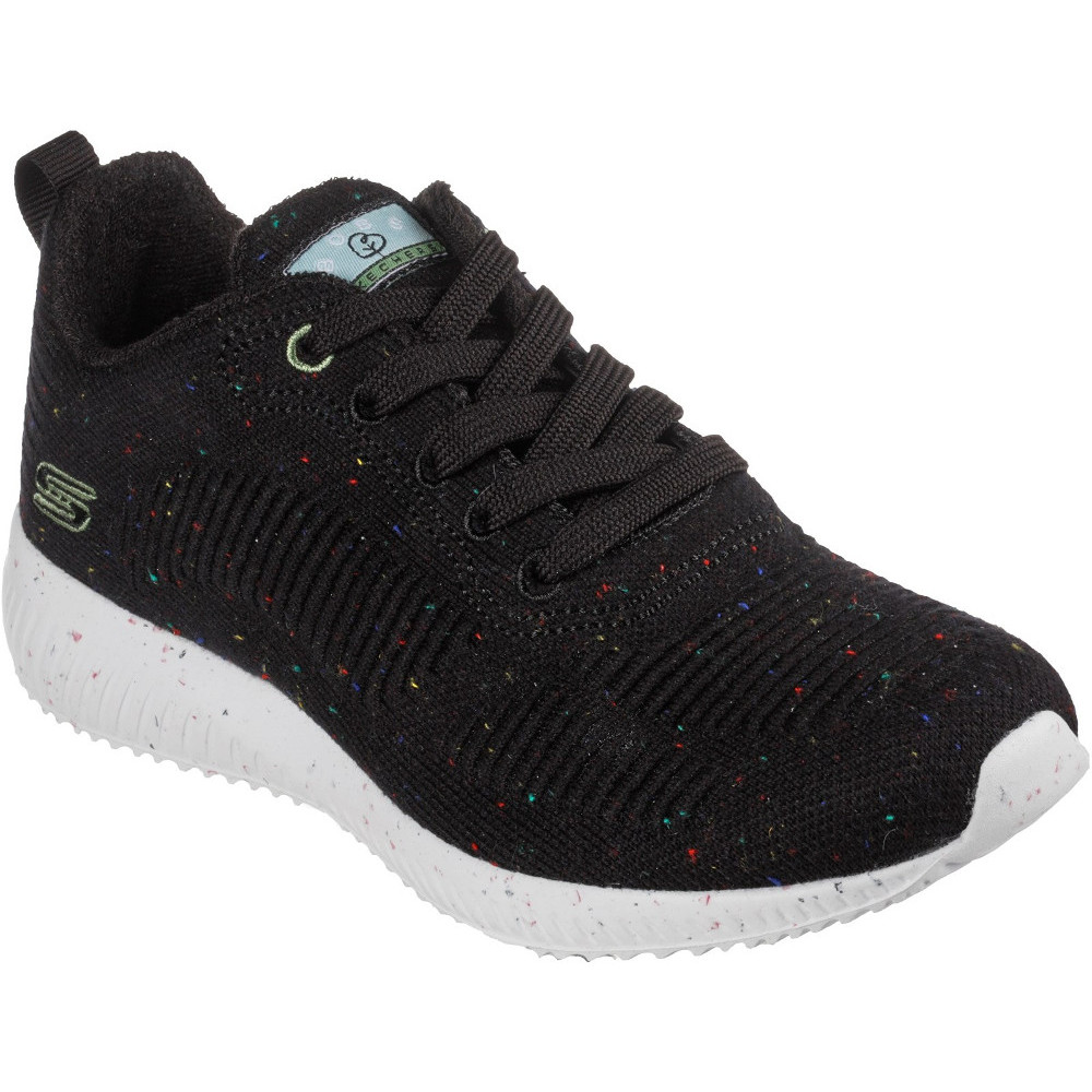 Skechers Womens Bobs Squad Reclaim Life Lace Up Trainers Uk Size 4 (eu 37)