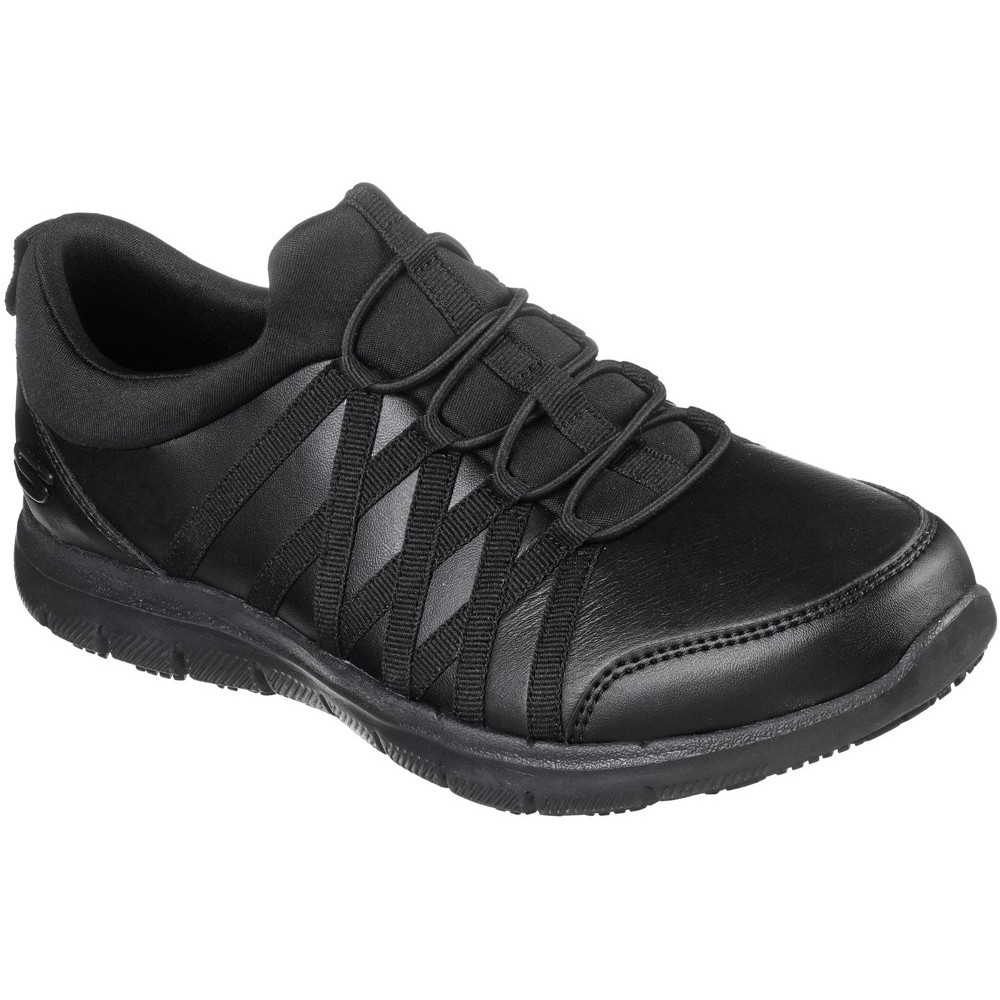 Skechers Womens Ghenter Dagsby Leather Lace Up Safety Shoes Uk Size 4 (eu 37)