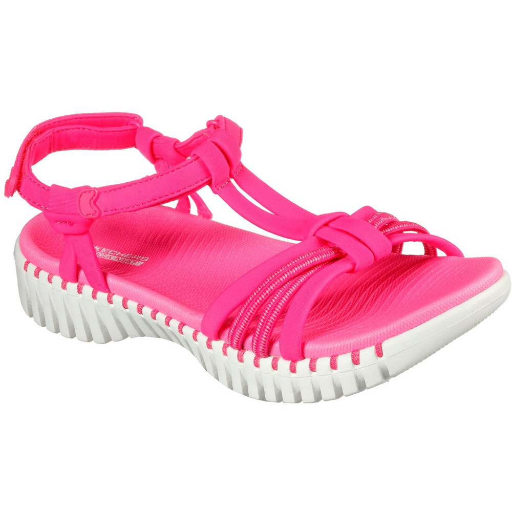 Skechers Womens Go Walk Smart Good Lookin Summer Sandals Uk Size 3 (eu 36)