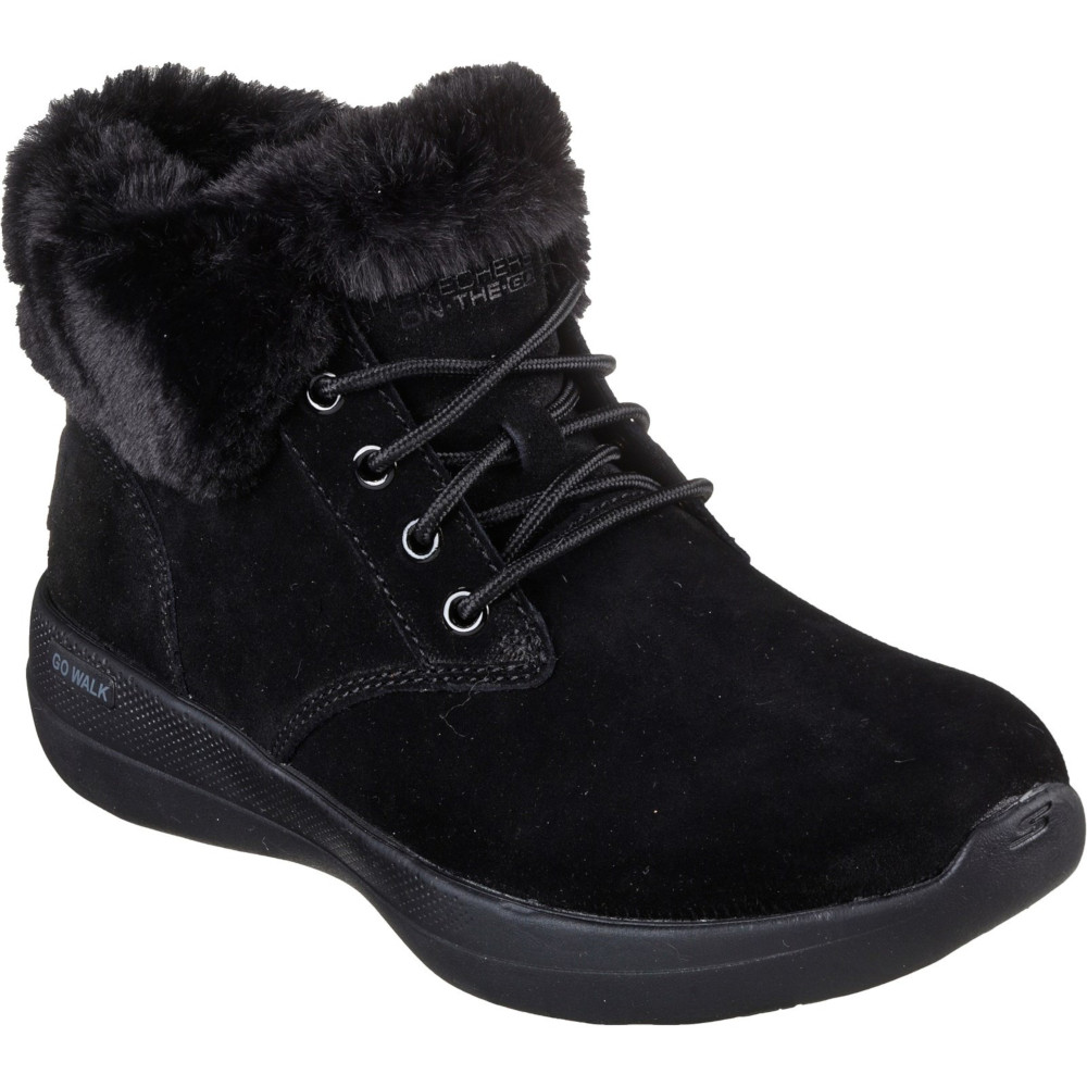 Skechers Womens Go Walk Stability Comfy Days Winter Boots Uk Size 3 (eu 36)