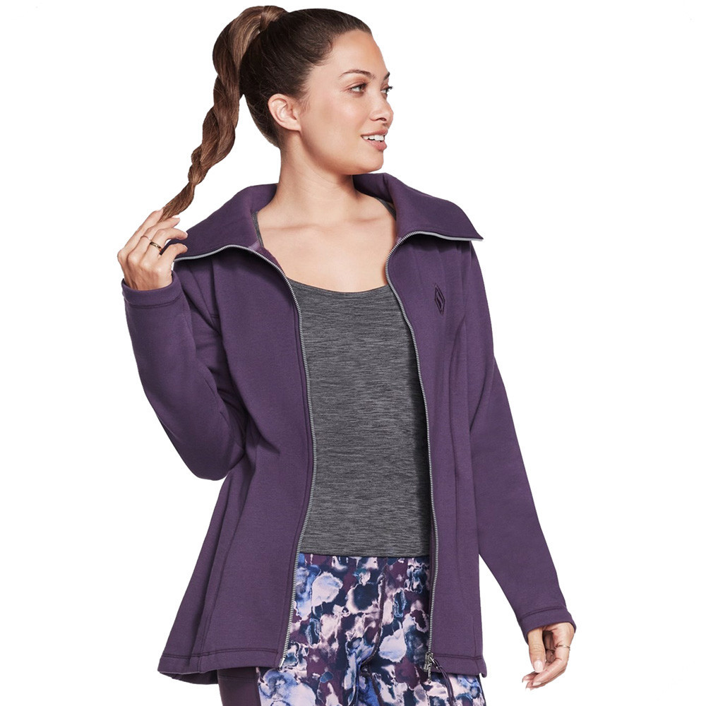 Skechers Womens Gosnuggle Venture Full Zip Fleece Jacket Small