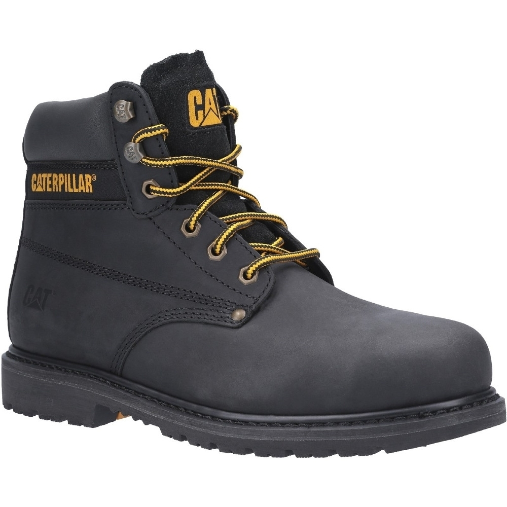 Caterpillar Mens Powerplant Gyw Lace Up Leather Safety Boots Uk Size 11 (eu 45)