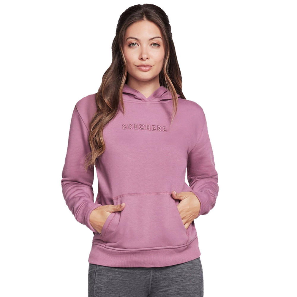 Skechers Womens Signature Pullover Comfortable Hoodie Large