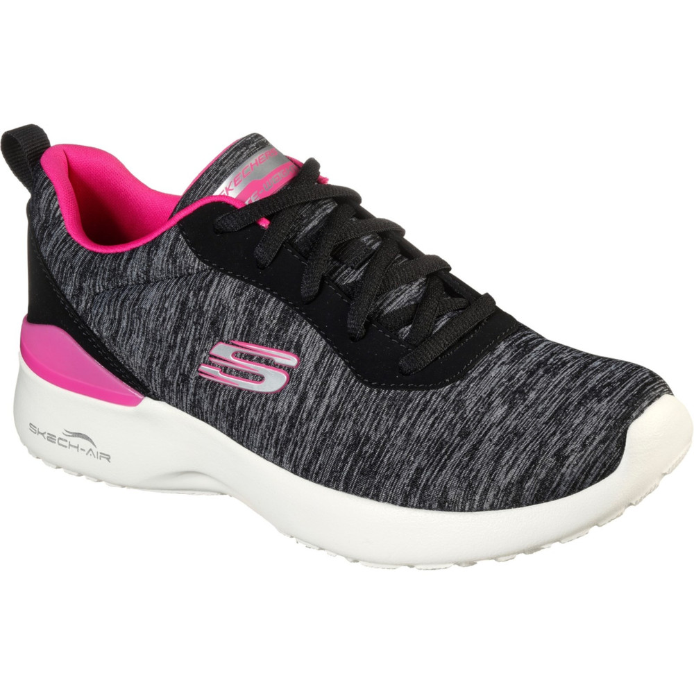Skechers Womens Skech-air Dynamight Paradise Waves Trainers Uk Size 5 (eu 38)