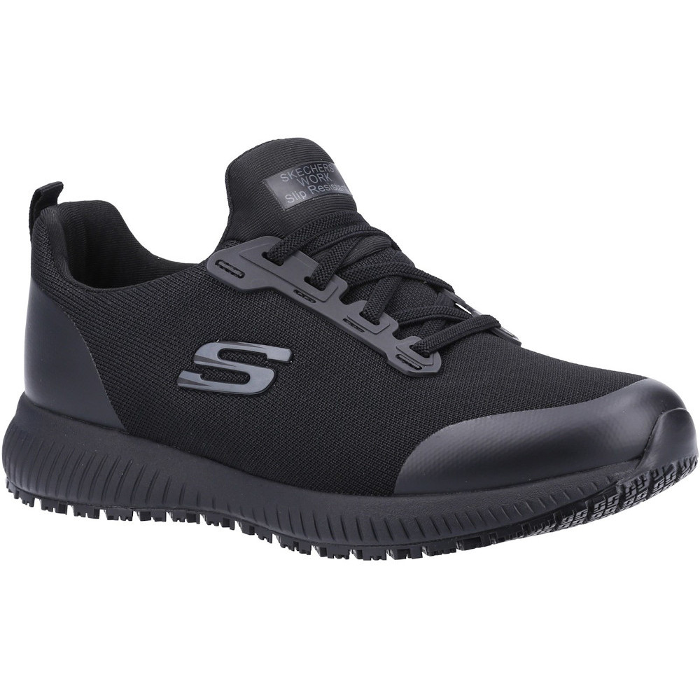 Skechers Womens Squad Wide Slip Resistant Safety Shoes Uk Size 3 (eu 36)