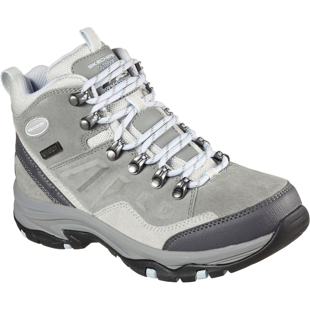 Skechers Womens Trego Rocky Mountain Leather Walking Boots Uk Size 5 (eu 38)