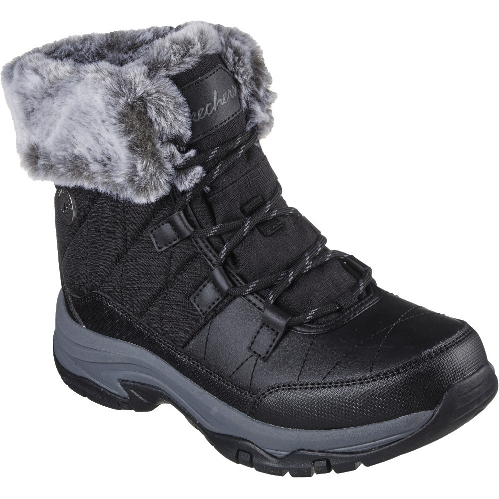 Skechers Womens Trego Waterproof Relaxed Fit Winter Boots Uk Size 4 (eu 37)