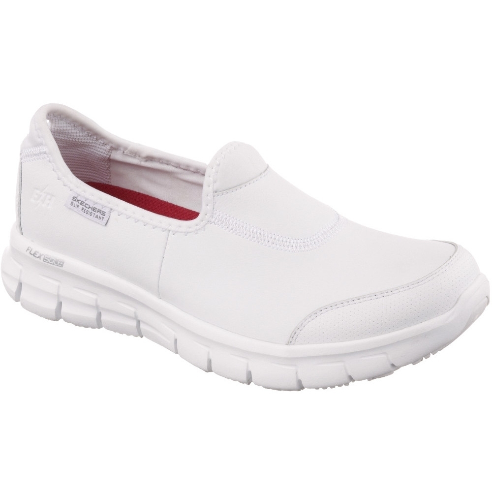 Skechers Womens/ladies Sure Track Slip Resistant Slip On Work Safety Shoes Uk Size 6 (eu 39)