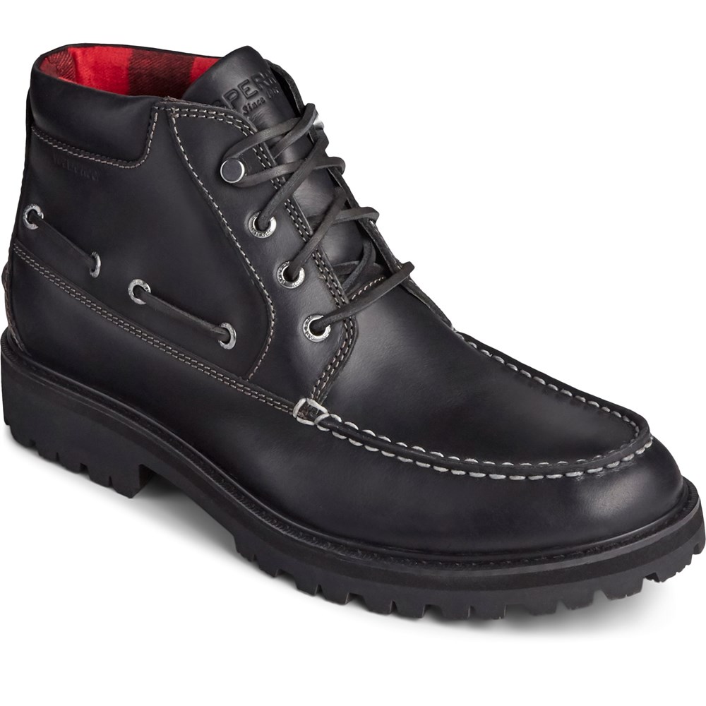 Sperry Mens Authentic Original Lug Leather Chukka Boots Uk Size 10 (eu 44.5)