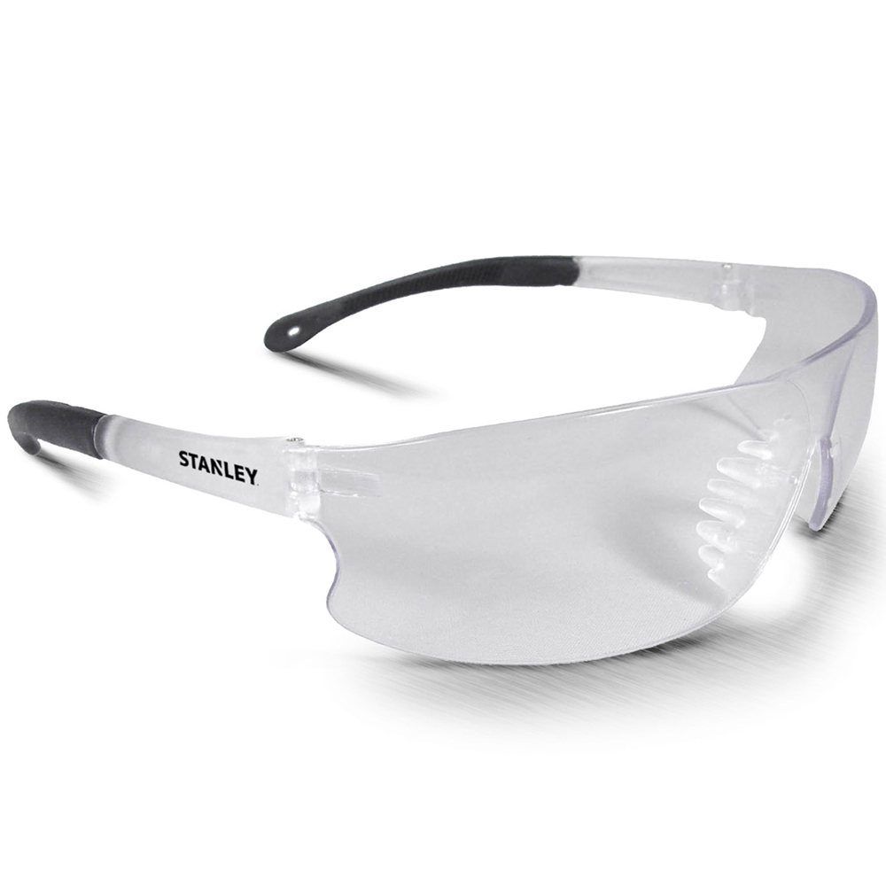 Stanley Mens Frameless Lightweight Protective Safety Glasses One Size