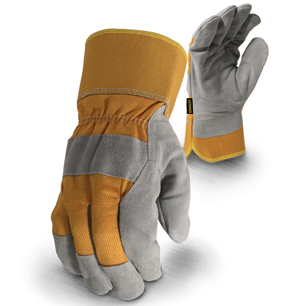 Stanley Mens Winter Insulated Reinforced Rigger Work Gloves Large