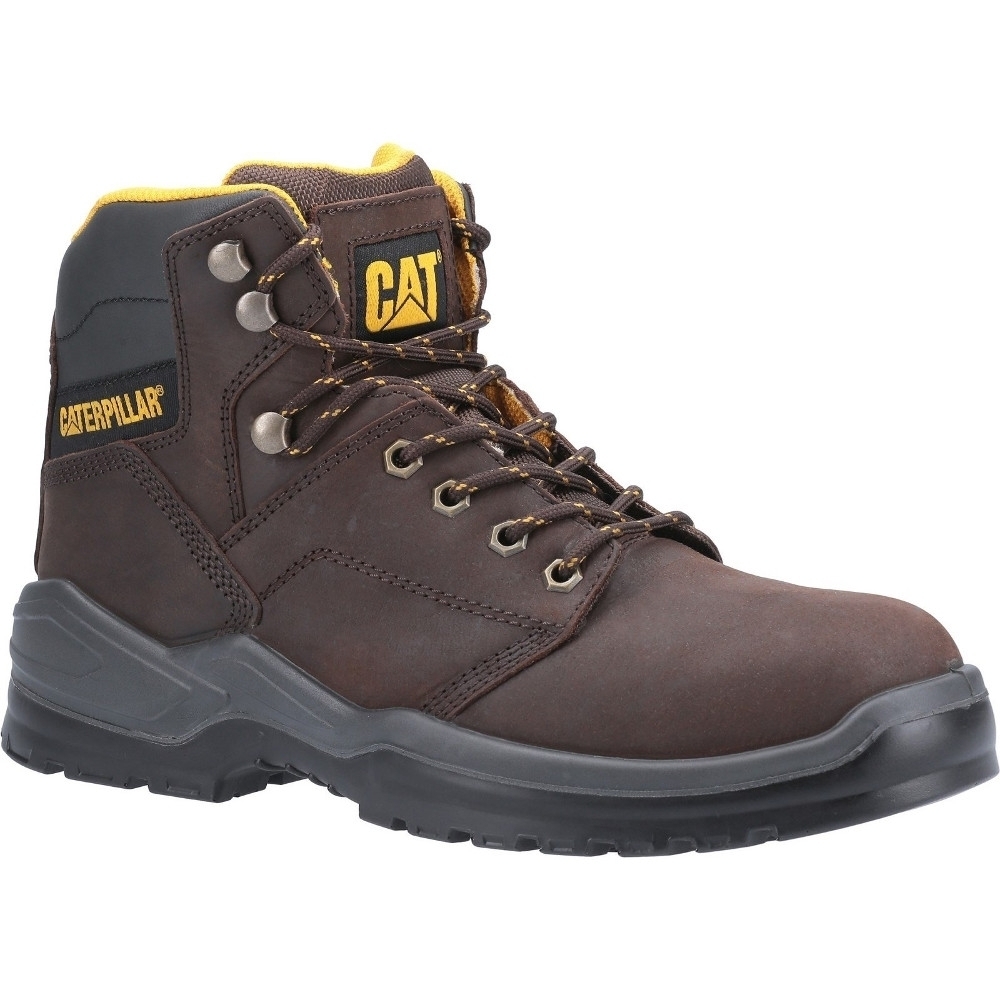 Caterpillar Mens Striver Lace Up Injected Safety Boots Uk Size 12 (eu 46)
