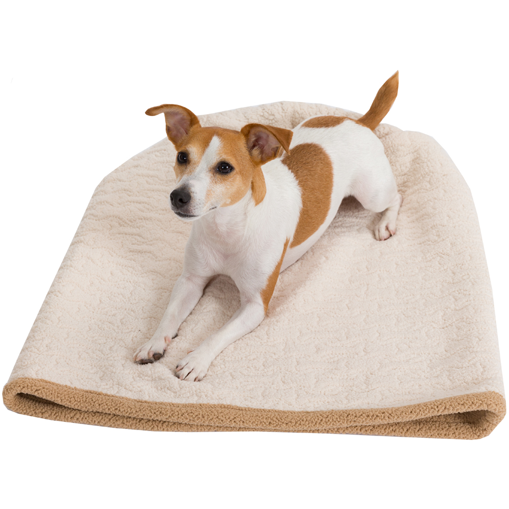 Tall Tails Dog Micro Sherpa Comfortable Soft Pet Throw  Large