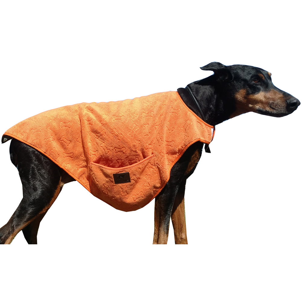 Tall Tails Dog Pet Cape Super Absorbant Adjustable Towel  Large