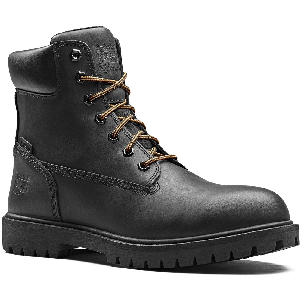Timberland Pro Mens Iconic Leather Lace Up Safety Boots Uk Size 10 (eu 44)