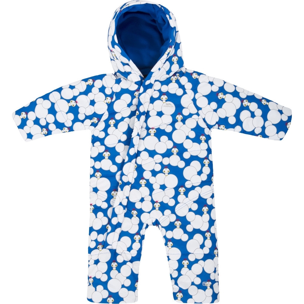 Trespass Boys Babies Theodore Water Resistant Padded Fleece Snowsuit Age 6-12 Months