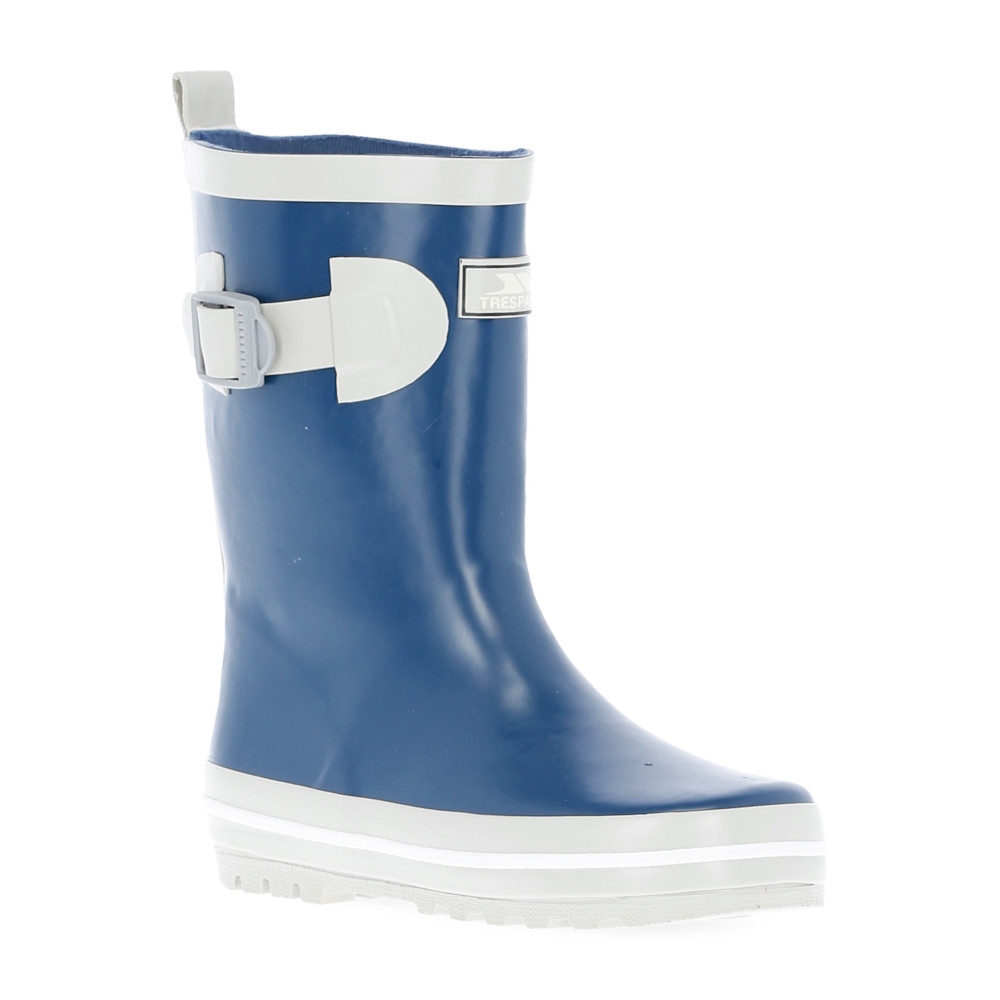 Trespass Boys Girls March Waterproof Welly Wellington Boots Uk Size 3 (eu 35)