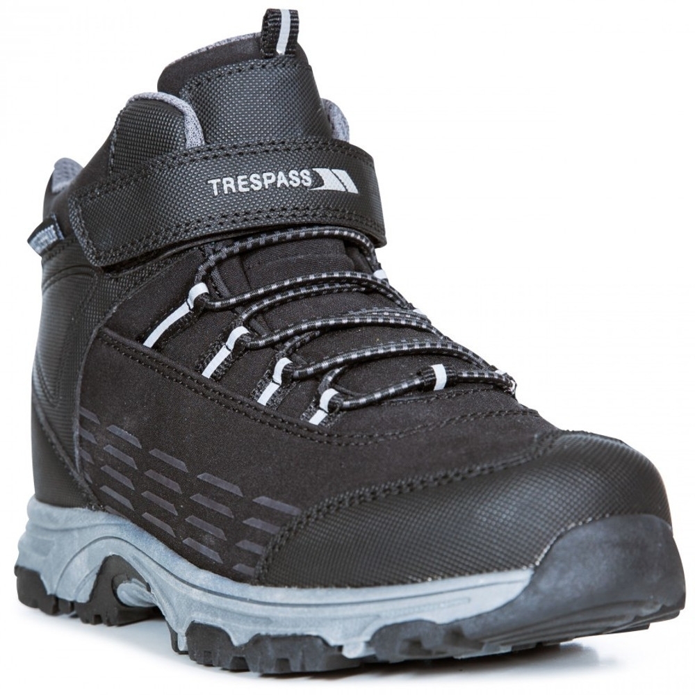 Trespass Boys Harrelson Lightweight Breathable Walking Boots Uk Size 2 (eu 34)