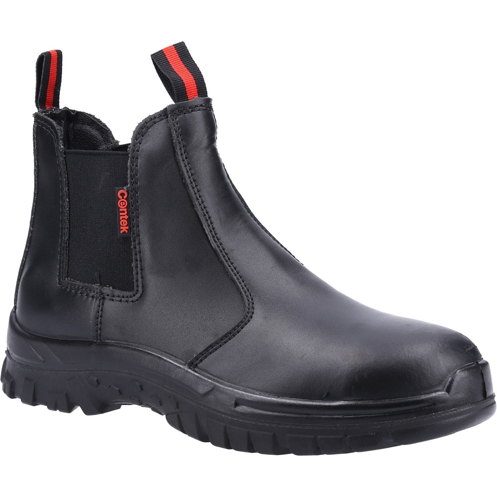 Centek Mens Dealers Leather Safety Boots Uk Size 10 (eu 44)