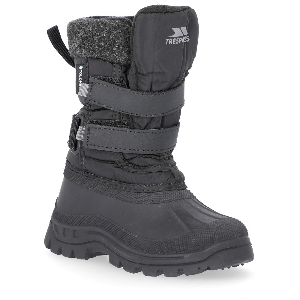 Trespass Boys Strachan Ii Insulated Waterproof Fleece Lined Snow Boots Uk Size 1 (eu 33  Us 2)