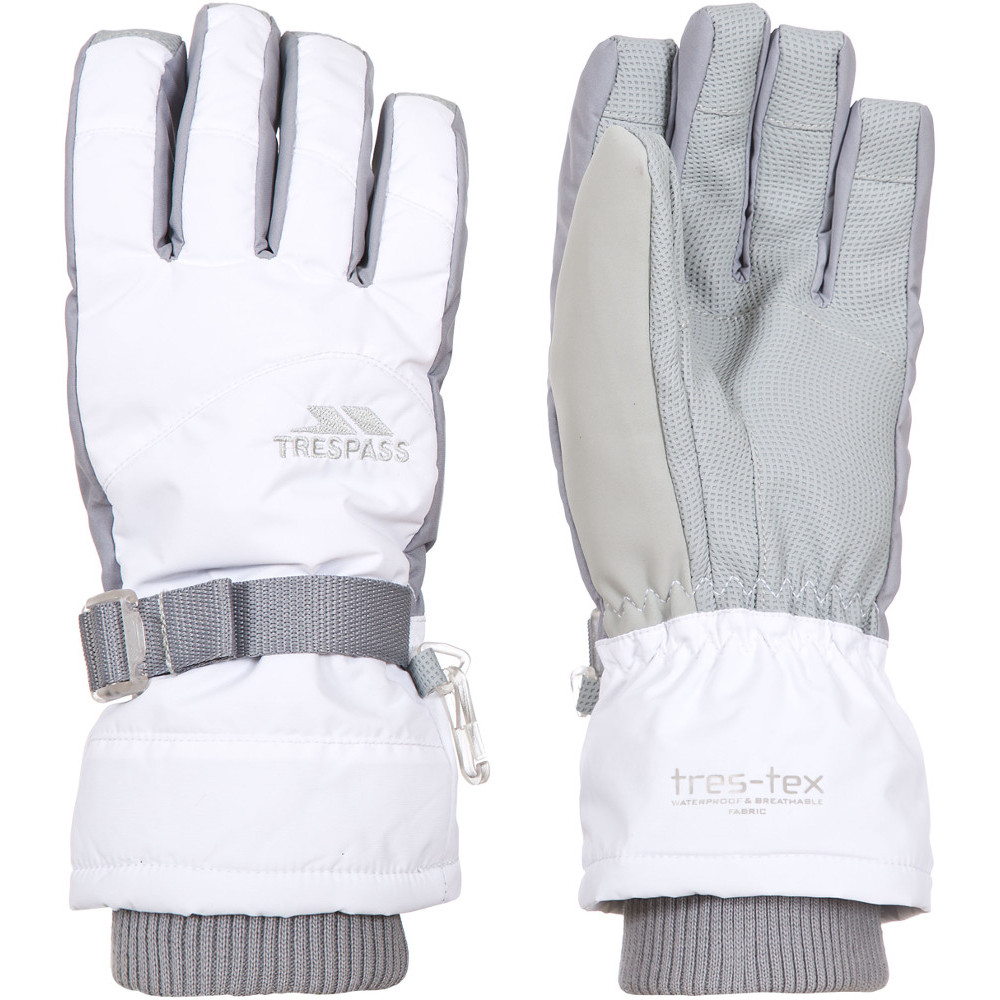 Trespass Boys Viza Ii Waterproof Breathable Padded Warm Shell Gloves 10-12 Years