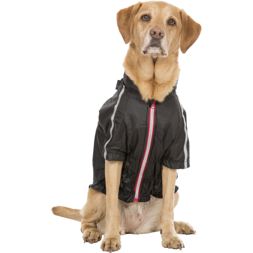 Trespass Dog Khaos Harness Access Reflective Dog Coat L - Back 21.6  Torso 35.4  Neck 19.7