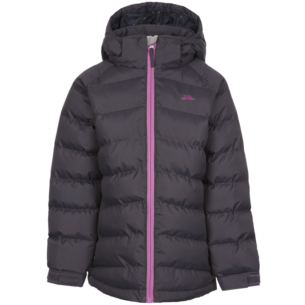 Trespass Girls Amira Tp50 Insulated Waterproof Quilted Coat 3-4 Years- Chest 22 (56cm)