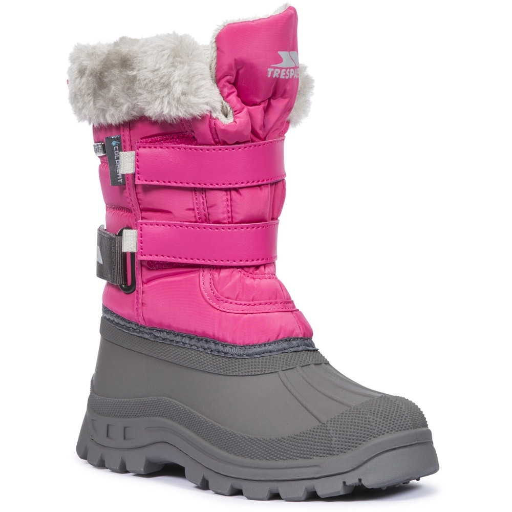 Trespass Girls Stroma Ii Insulated Fleece Lined Winter Snow Boots Uk Size 11 (eu 29  Us 12)