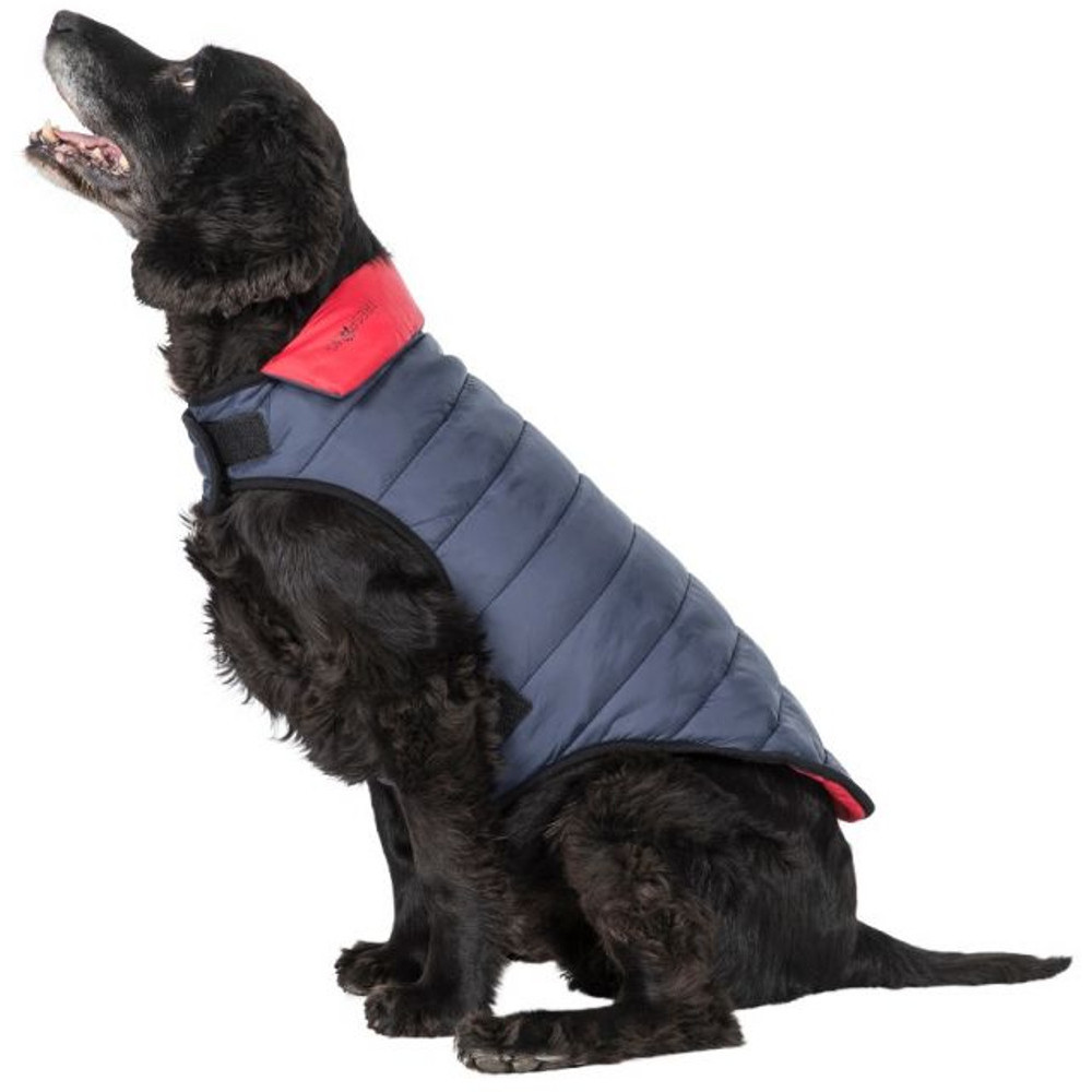 Trespass Kimmi X Reversible Lightweight Quilted Dog Jacket Xxs - Back 11.8  Torso 17.7  Neck 11.8