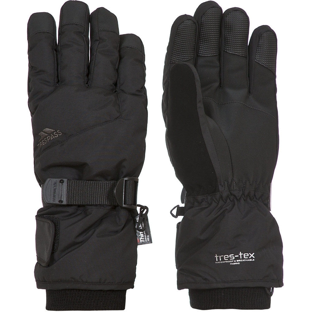 Trespass MensandWomens/ladies Ergon Ii Waterproof Breathable Gloves Small
