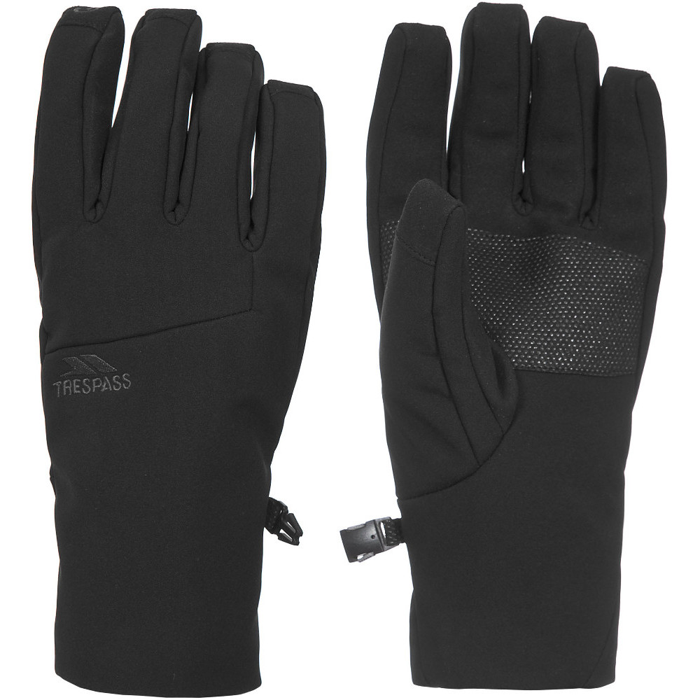 Trespass MensandWomens/ladies Royce Softshell Touch Screen Gloves Extra Small / Small