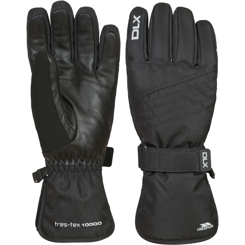 Trespass MensandWomens/ladies Rutger Waterproof Dlx Snowsport Gloves Medium