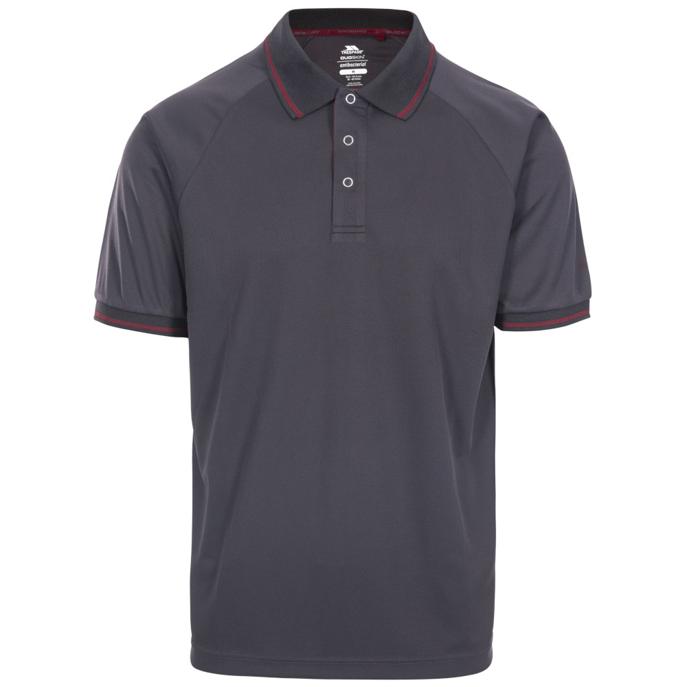 Trespass Mens Bonington Short Sleeve Polo Shirt Xs- Chest 33-35 (84-89cm)