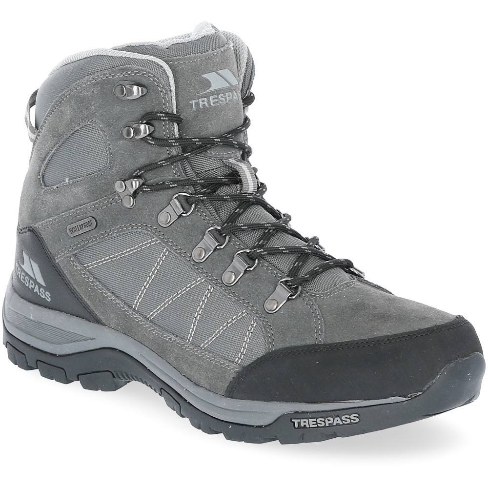 Trespass Mens Chavez Waterproof Mid Cut Walking Boots 10 Uk Size (eu 44)