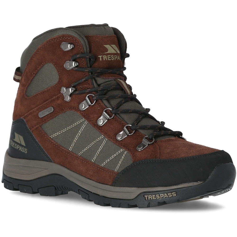Trespass Mens Chavez Waterproof Mid Cut Walking Boots 11uk Size (eu 45)