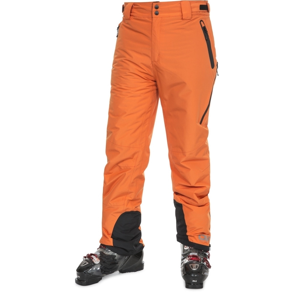 Trespass Mens Coffman Waterproof Breathable Dlx Ski Trousers Pants Xxs - Waist 26-28 (66-71cm)