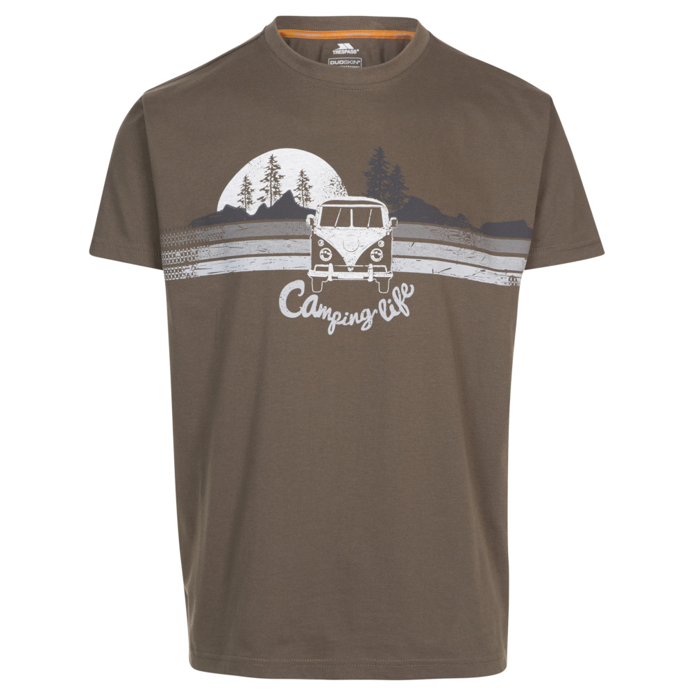 Trespass Mens Cromer Round Neck Short Sleeve T Shirt L - Chest 41-43 (104-109cm)